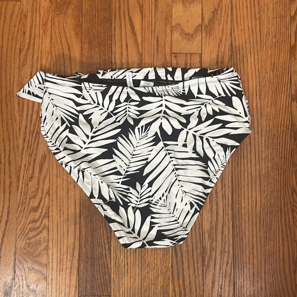 Bleu Rod Beattie Urban Oasis High-Waist Draped Side-Tie Bikini Bottom sz 10 NWT - Picture 3 of 7